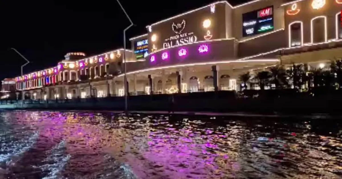 Gomti River Floodwater Reaches Lucknow Mall And Stadium As Water Levels Rise