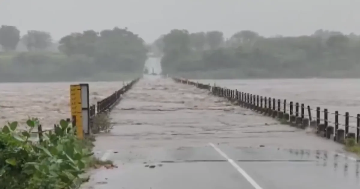 Gujarat Braces for Torrential Rains: IMD Issues Red Alert Amid Monsoon Fury