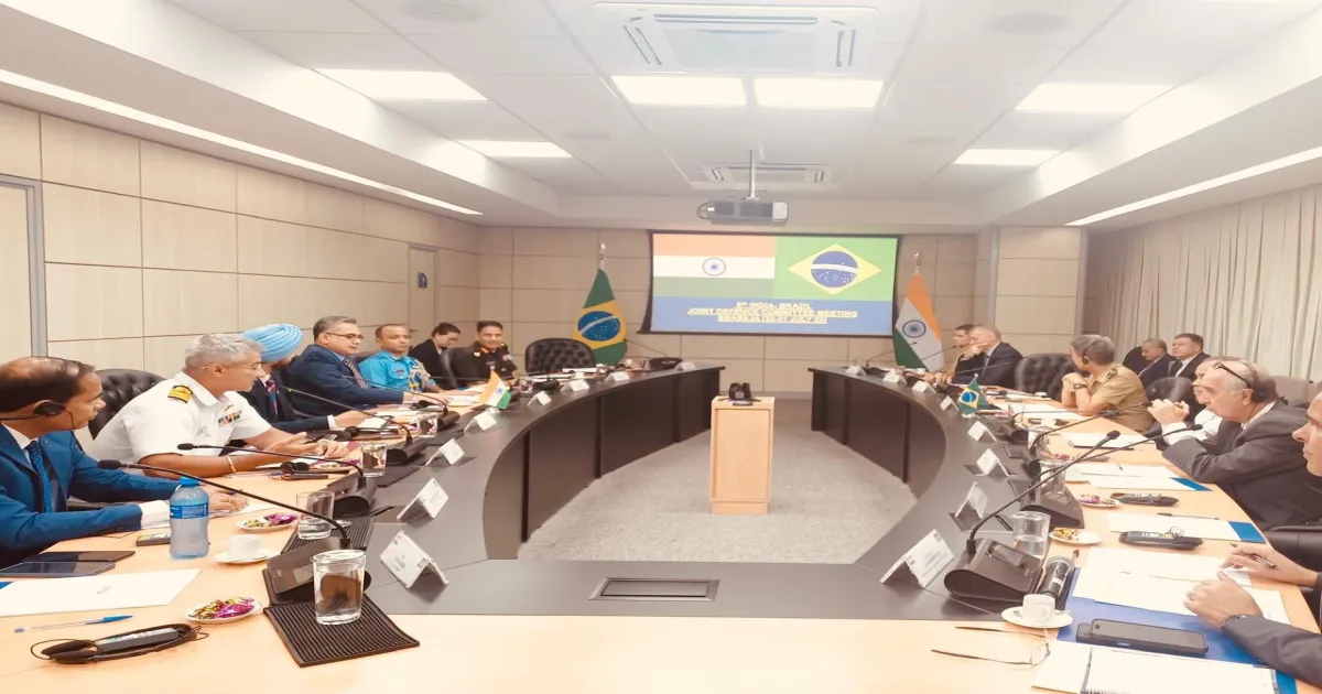India, Brazil Forge Stronger Defence Ties in Key Brasília Meet