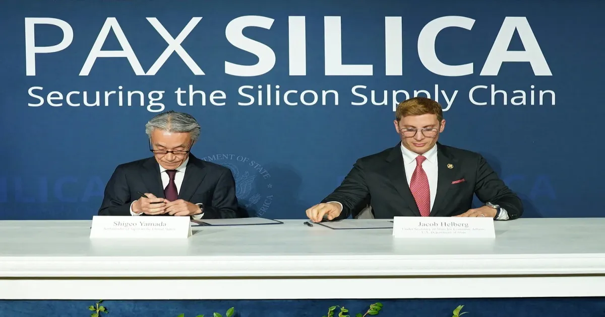 Pax Silica: US Builds Critical Minerals Alliance with 8 Nations, India Left Out