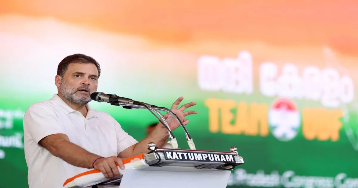 Rahul Gandhi Unveils Welfare, Jobs, Health Guarantees at UDF Event in Thiruvananthapuram