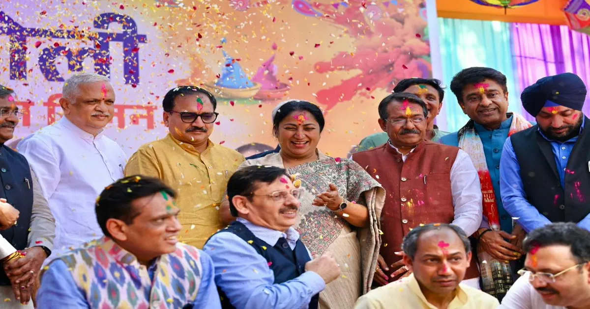 BJP Leaders Hold Holi Milan Events Across States, Emphasise Growth And Harmony