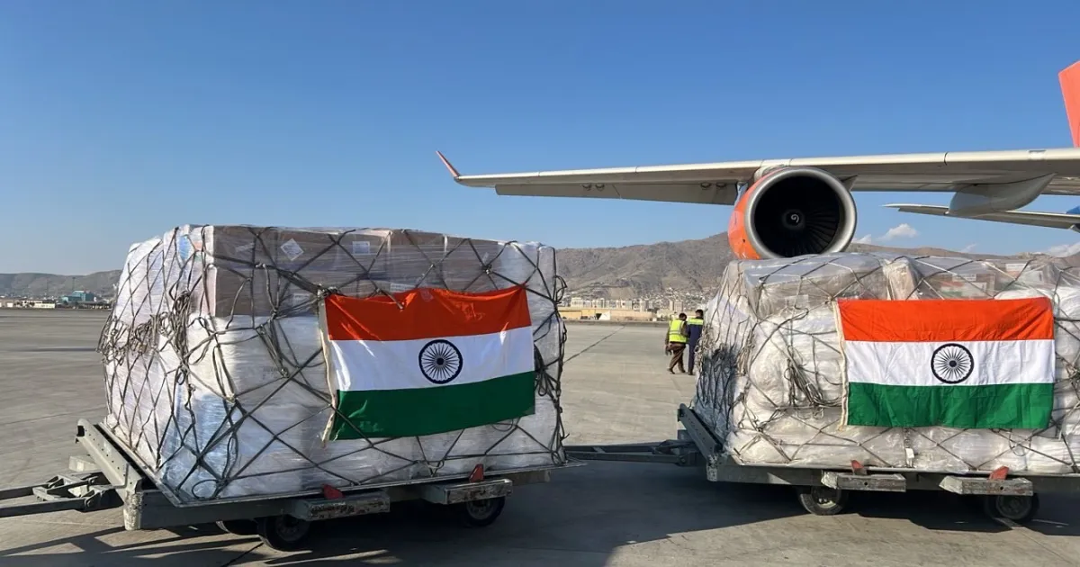 India Delivers Emergency Medical Supplies to Afghanistan Following Kabul Hospital Strike