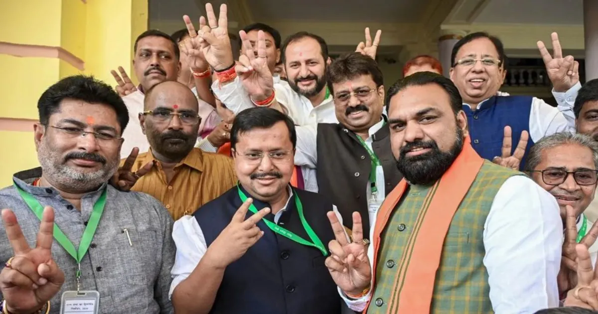 NDA Wins All Five Rajya Sabha Seats in Bihar; Opposition Absenteeism Noted