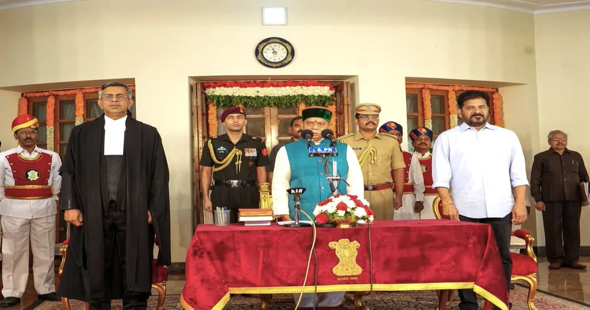 New Telangana Governor Shiv Pratap Shukla Takes Oath, To Address Legislature March 16