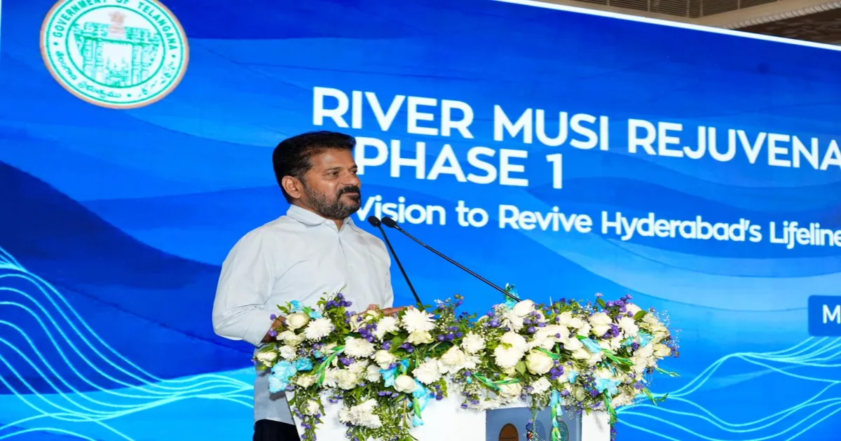 Musi Riverfront Redevelopment: CM Revanth Reddy Promises Rehabilitation and Modern Infrastructure