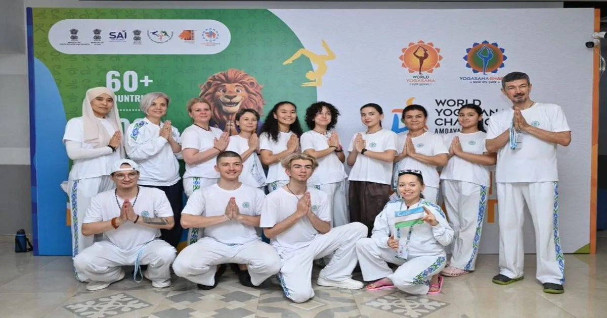 World Yogasana Sports Championship Begins In Ahmedabad With 400 Athletes