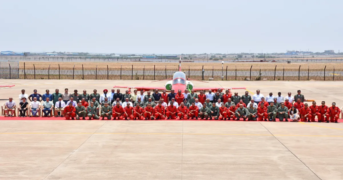 IAF Marks 30 Years Of Suryakiran Aerobatic Team With Special Flypast At Bidar