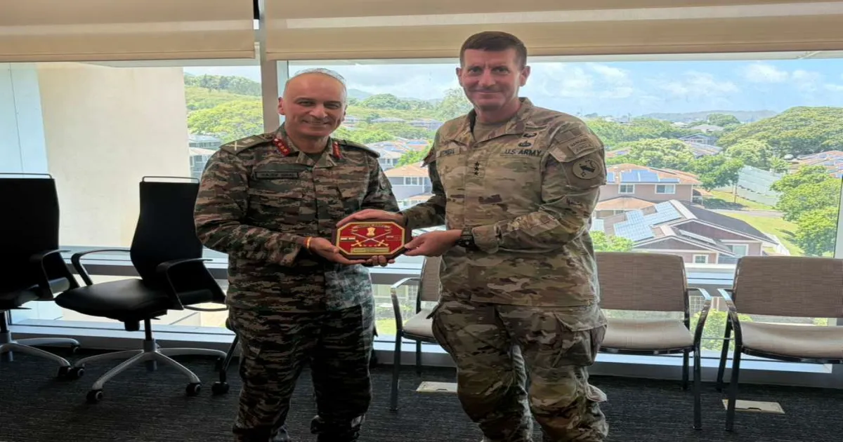 India And US Hold 29th Army-To-Army Staff Talks In Hawaii