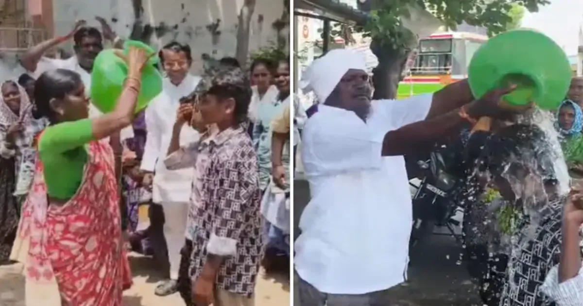Telangana Villagers Hold Traditional Rain Ritual As Dry Spell Continues