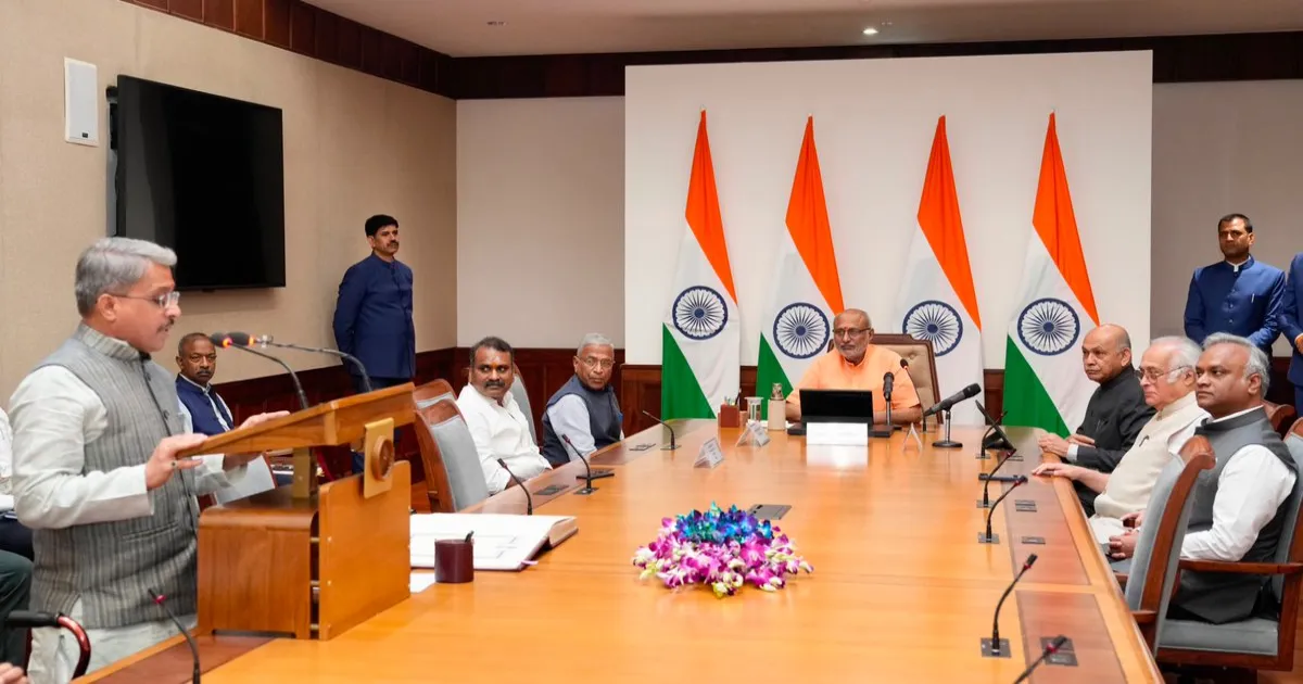 Rajya Sabha Chairman Administers Oath To Two Newly Elected Members