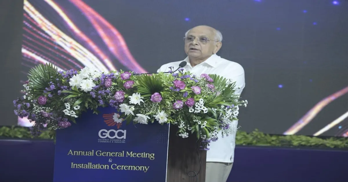 Gujarat CM Cites Top NITI Aayog Ranking, Calls State India's Preferred Investment Destination
