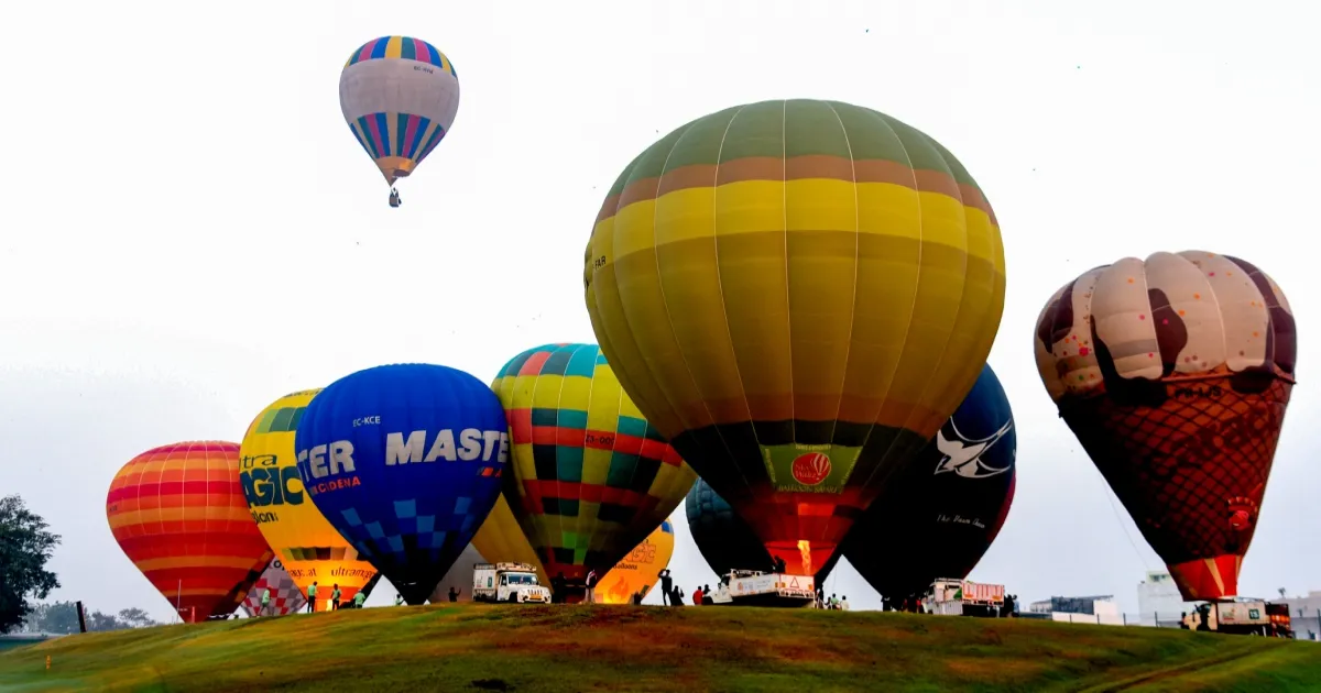 Hyderabad Hot Air Balloon Festival Takes Off with Sold-Out Scenic Rides