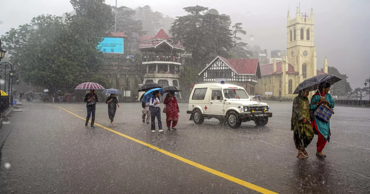 Heavy Rains Shut 307 Roads in Himachal Pradesh; Orange Alert Issued for Next Two Days