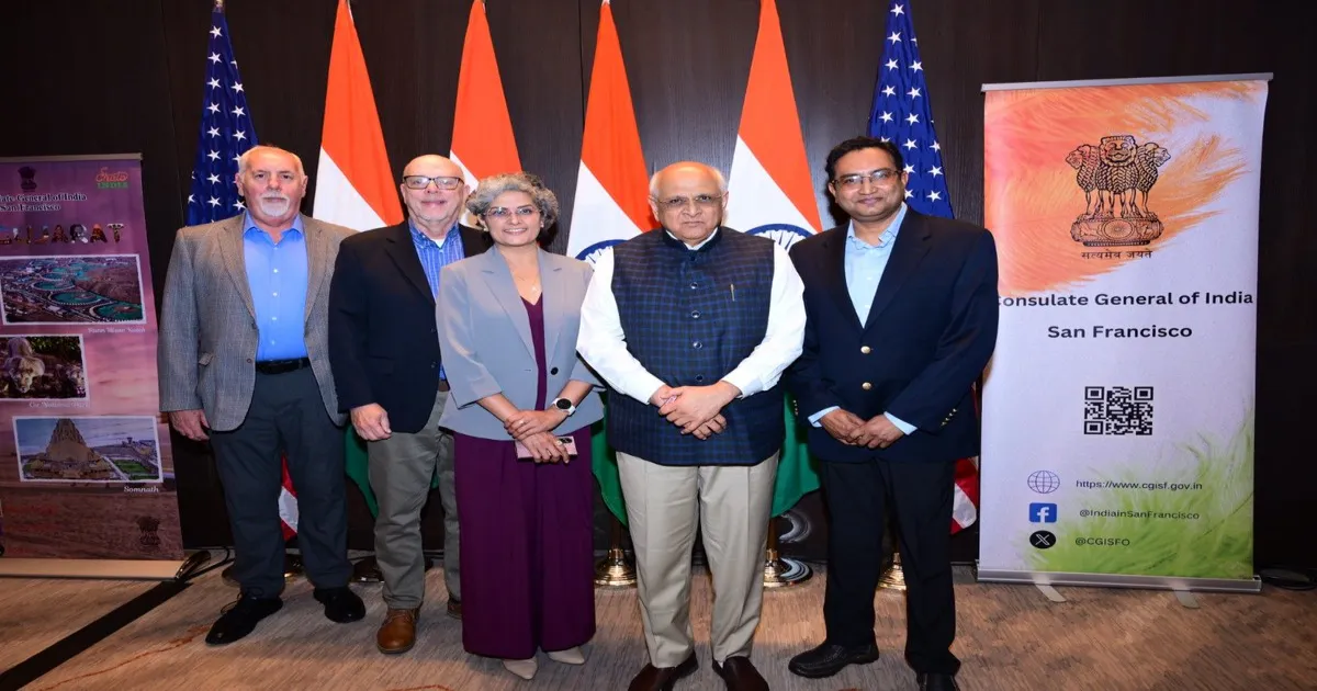 Gujarat CM Bhupendra Patel Meets Over 100 US Industry Leaders On Tech Cooperation
