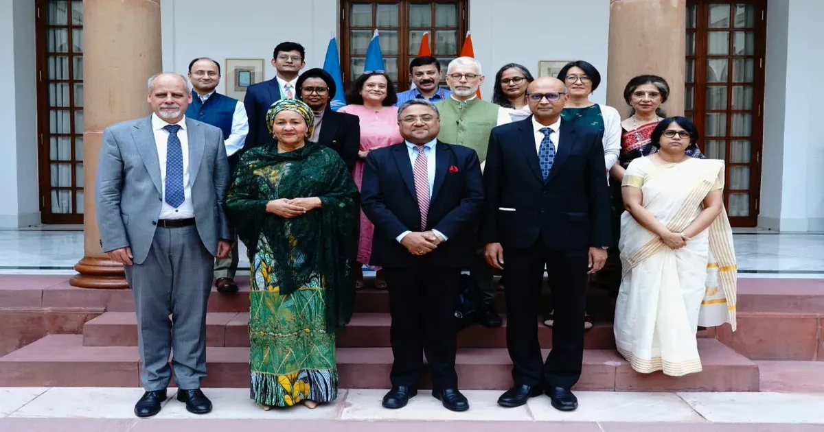 India And UN Discuss Peacekeeping Operations, Climate Change And Sustainable Development Goals