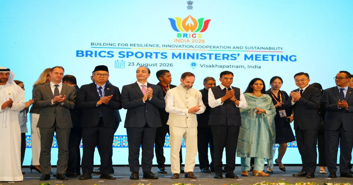 BRICS Sports Ministers Discuss Stronger Cooperation During Visakhapatnam Meeting