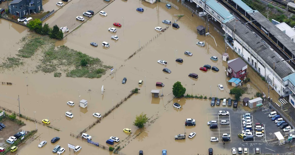 4 Killed As Unprecedented Rain Floods Japan, Thousands Stranded At Narita Airport