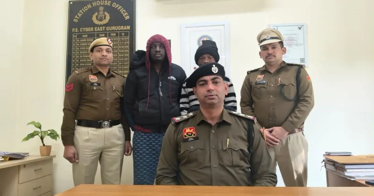 2 Nigerians Held in Gurugram for Cheating Employees by Impersonating Company Directors