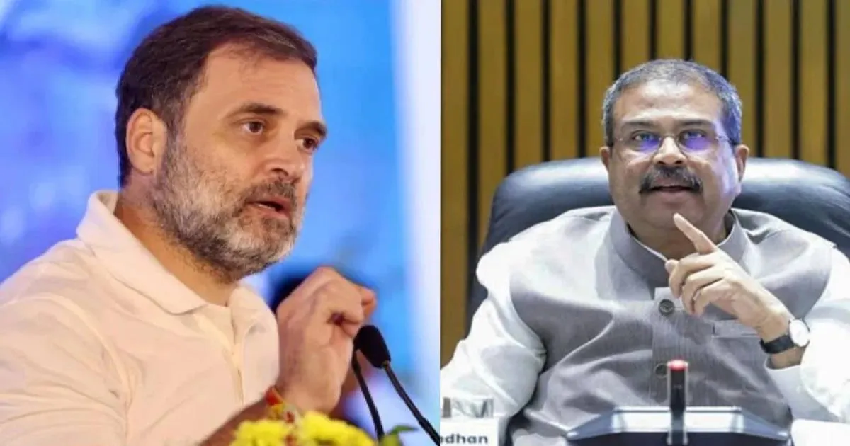 Rahul Gandhi Reiterates Demand For Action Against Dharmendra Pradhan Over NEET Paper Leak