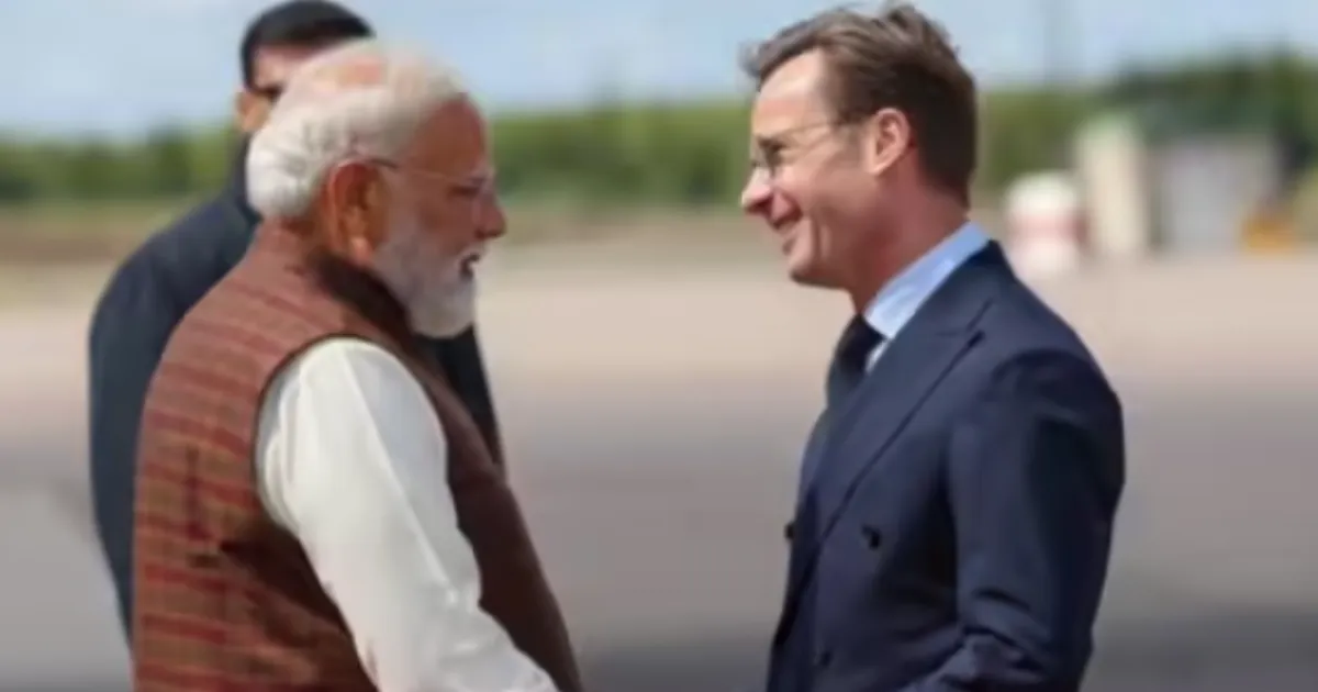 PM Modi Meets Swedish PM Kristersson; Discusses Trade, Defence, Technology Cooperation