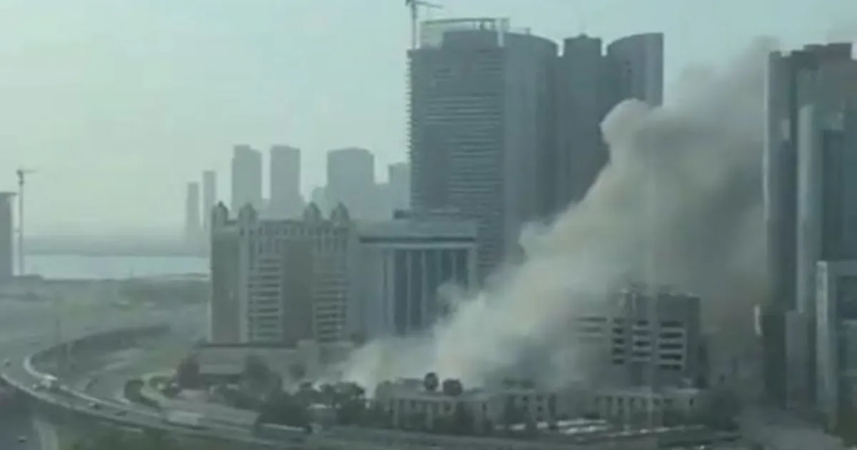 Smoke Rises Over Bahrain’s Crowne Plaza Amid Iran’s Retaliatory Strikes