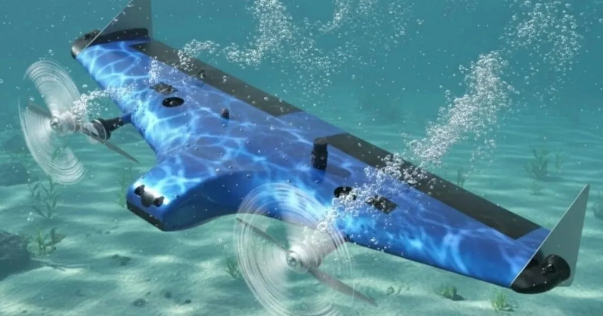 Bengaluru Startup Tests Amphibious Drone ‘Avataar’ With Air-And-Underwater Capabilities