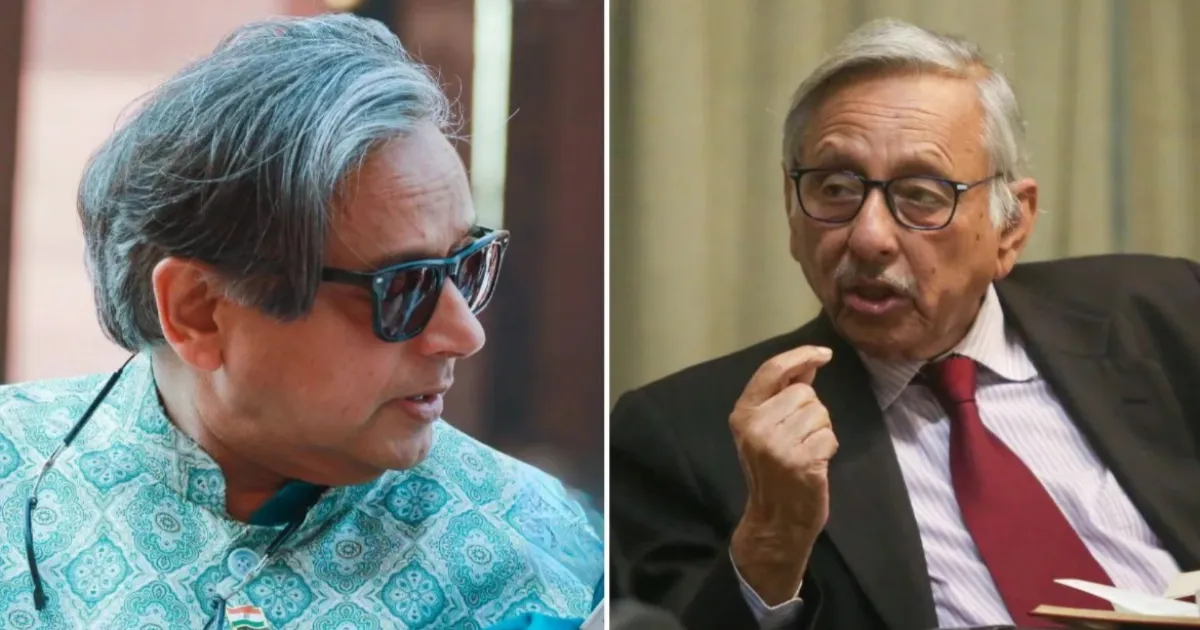 War Of Words: Shashi Tharoor Responds To Mani Shankar Aiyar Over Foreign Policy Remarks
