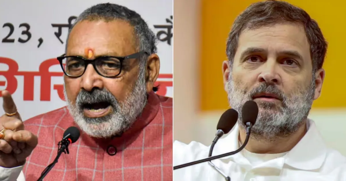 Giriraj Singh Criticises Rahul Gandhi For Visiting Makar Dwar During Protest
