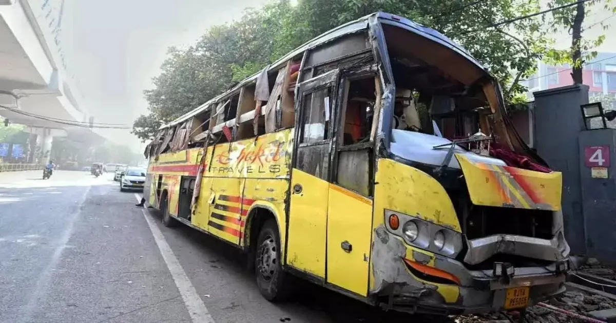 Delhi Bus Crash: Driver Held As Passengers Accuse Him Of Speeding, Drunk Driving