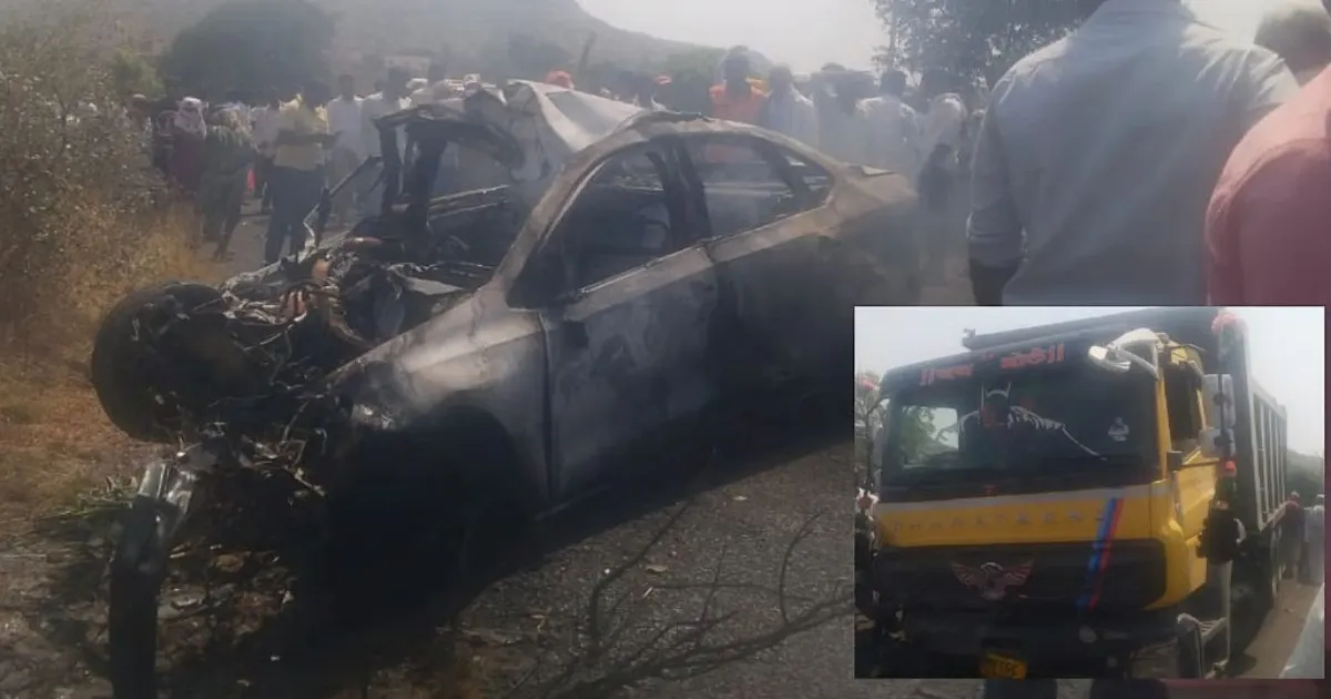 Maharashtra Mother, Son Killed in Fatal Car-Truck Collision