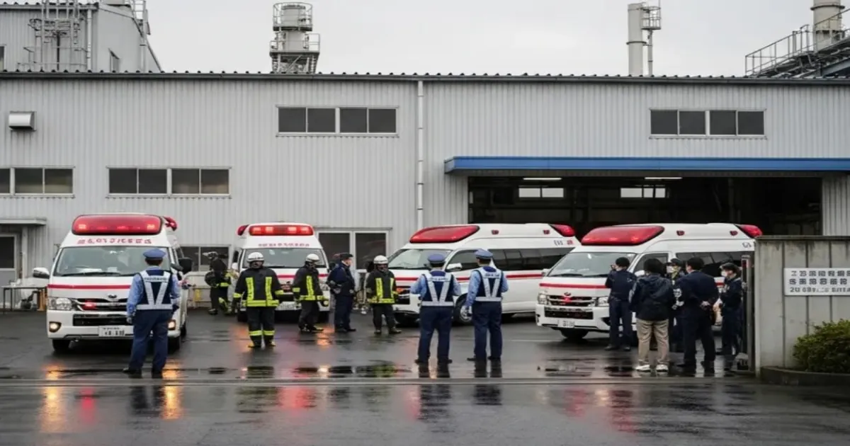 Knife Attack at Japanese Rubber Factory Leaves 14 Injured Near Tokyo
