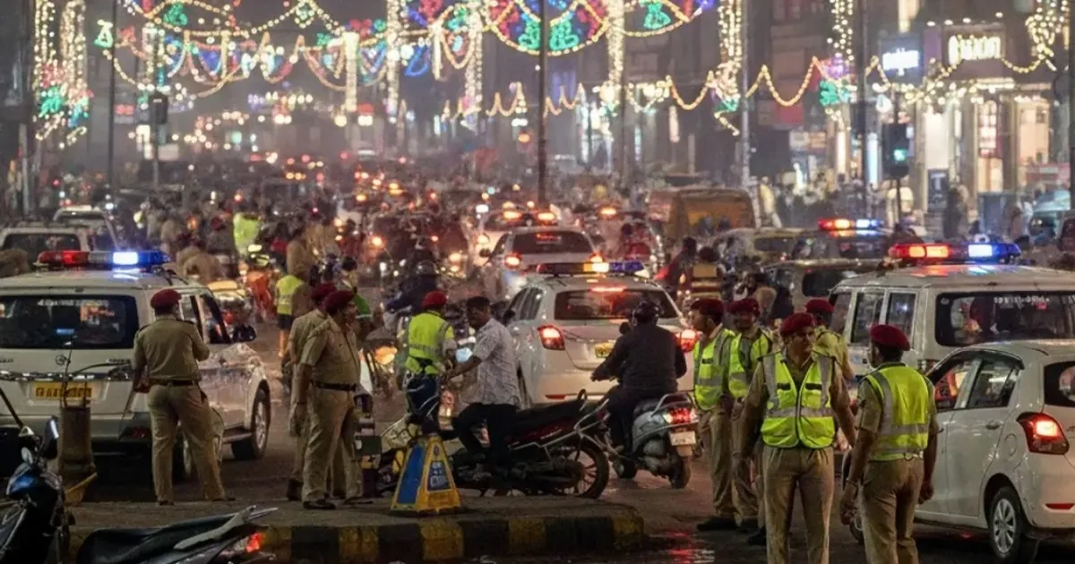 Delhi New Year's Eve Traffic Plan: Key Roads Closed Around Connaught Place After 7 PM