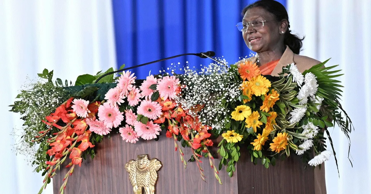 President Murmu's Message to Tribals: Embrace Education While Preserving Cultural Roots