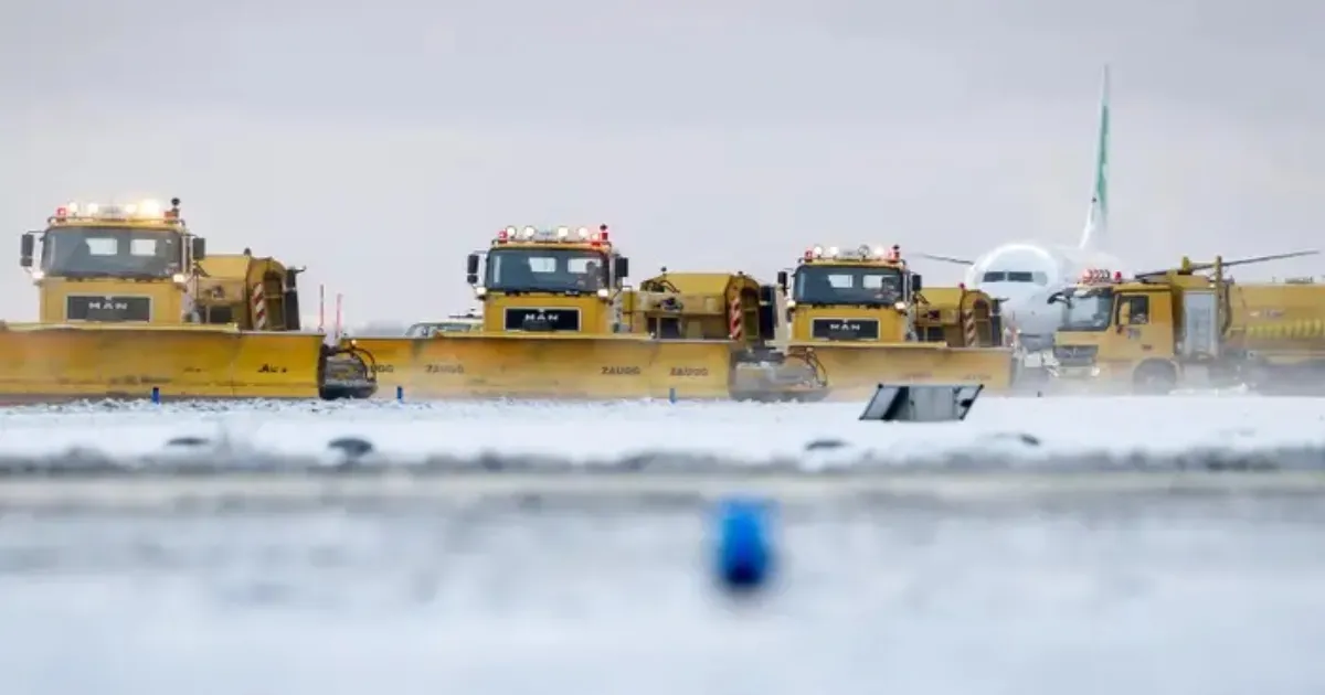 Schiphol Airport Cancels 700 Flights as Snow and Wind Leave Over 1,000 Stranded Overnight