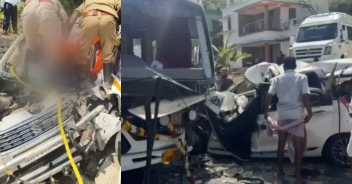 Sabarimala Pilgrims Tragedy: 4 Dead Including Child in Pre-Dawn Crash Near Tumakuru