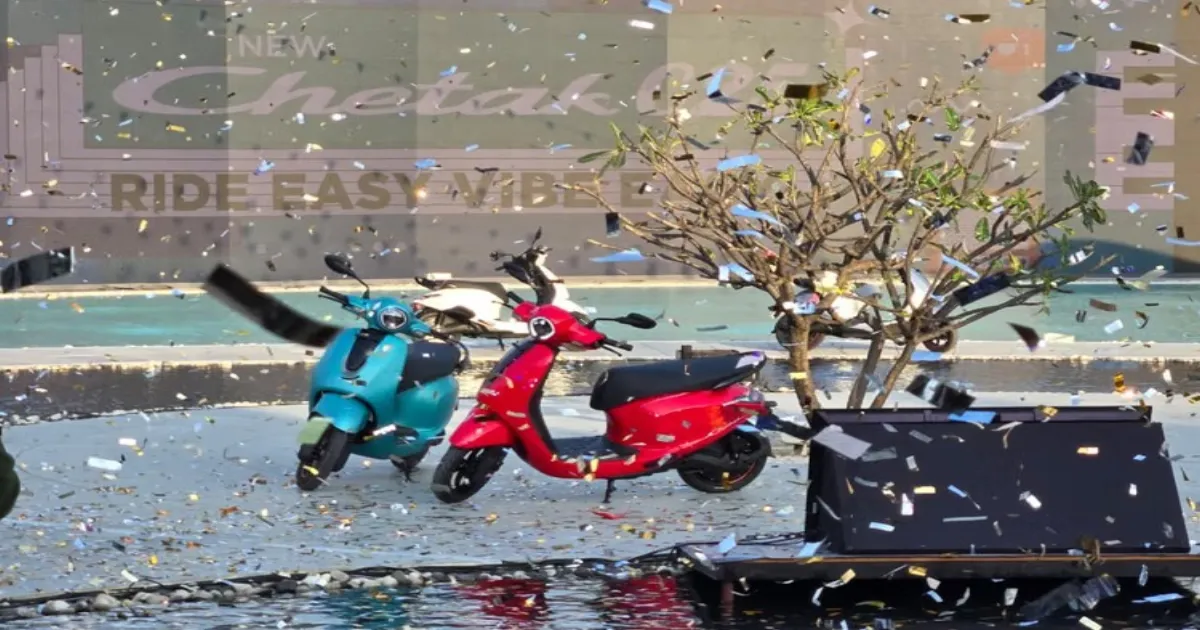 Bajaj Chetak C25 Hits India at Rs 91,399 – 113 Km Range Electric Scooter Unveiled