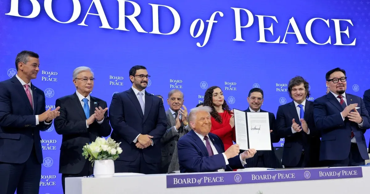 India Skips Trump’s Board of Peace Signing in Davos; Pakistan Joins