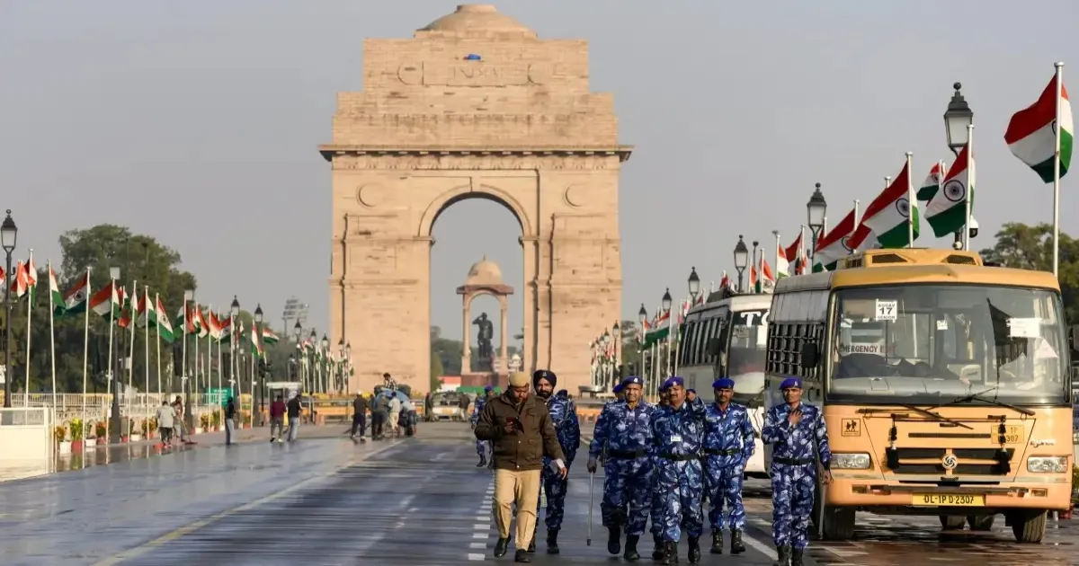 Delhi on High Alert: 30,000 Police and AI Surveillance Guard Republic Day 2026