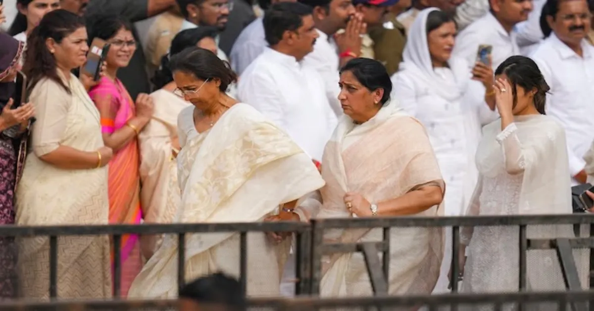 NCP Leaders Meet Ajit Pawar's Wife After Funeral – Succession Talk Begins?