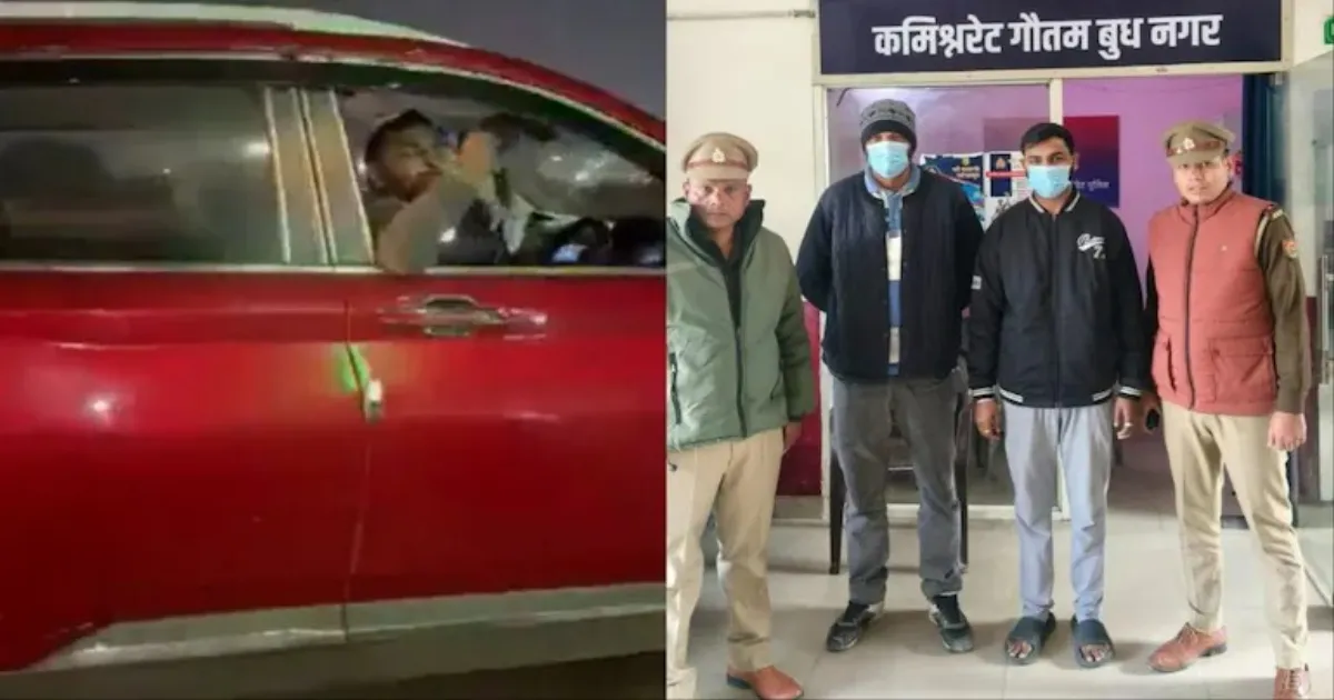 Noida Man Arrested for Obscene Gestures at Women in Viral Car Incident