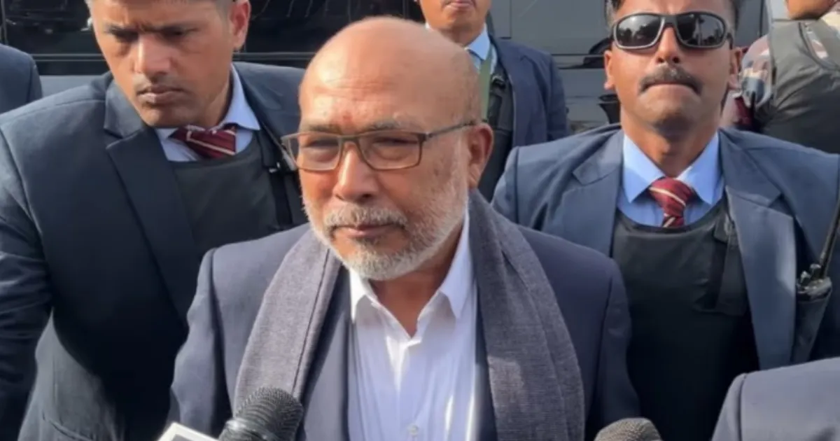 Manipur NDA MLAs in Delhi for Government Formation Talks