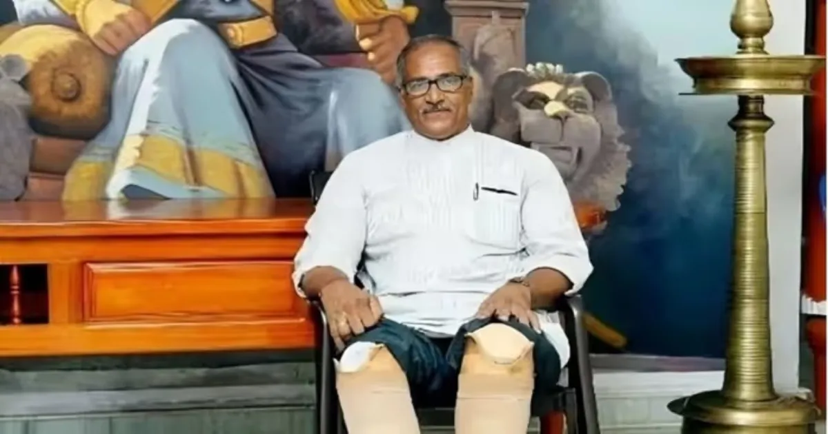 Sadanandan Master Displays Legs in Rajya Sabha, Blames CPI(M) for Mutilation
