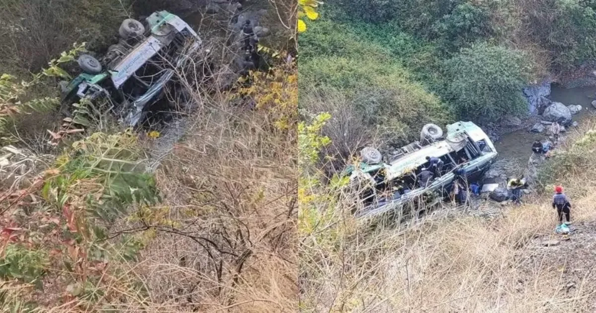 3 Dead, 10 Injured After Himachal Bus Falls Into Deep Gorge in Uttarakhand