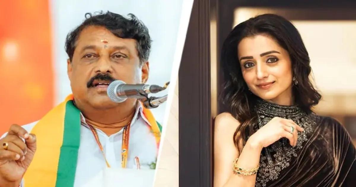 Tamil Nadu BJP Chief Apologises After Remark on Trisha Krishnan