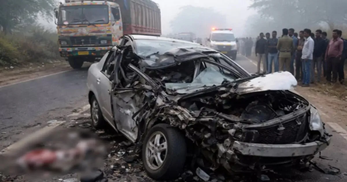 Student Leader Raju Mandal Killed in Truck Crash on Bihar Highway