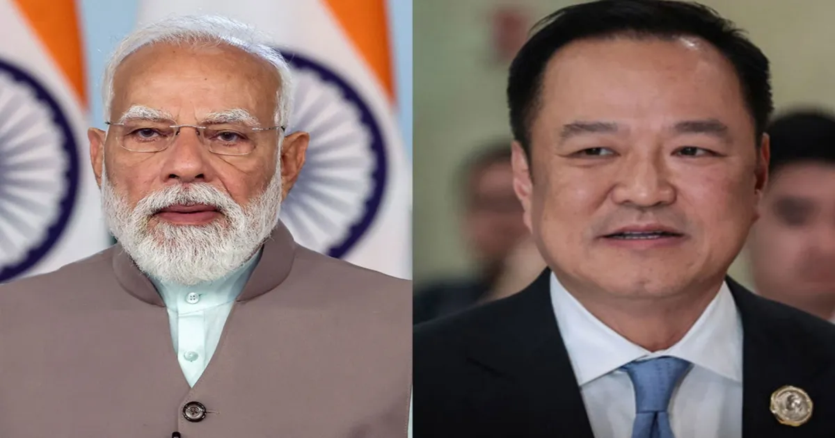 PM Modi Extends Congratulations To Anutin Charnvirakul On Election As Thailand PM