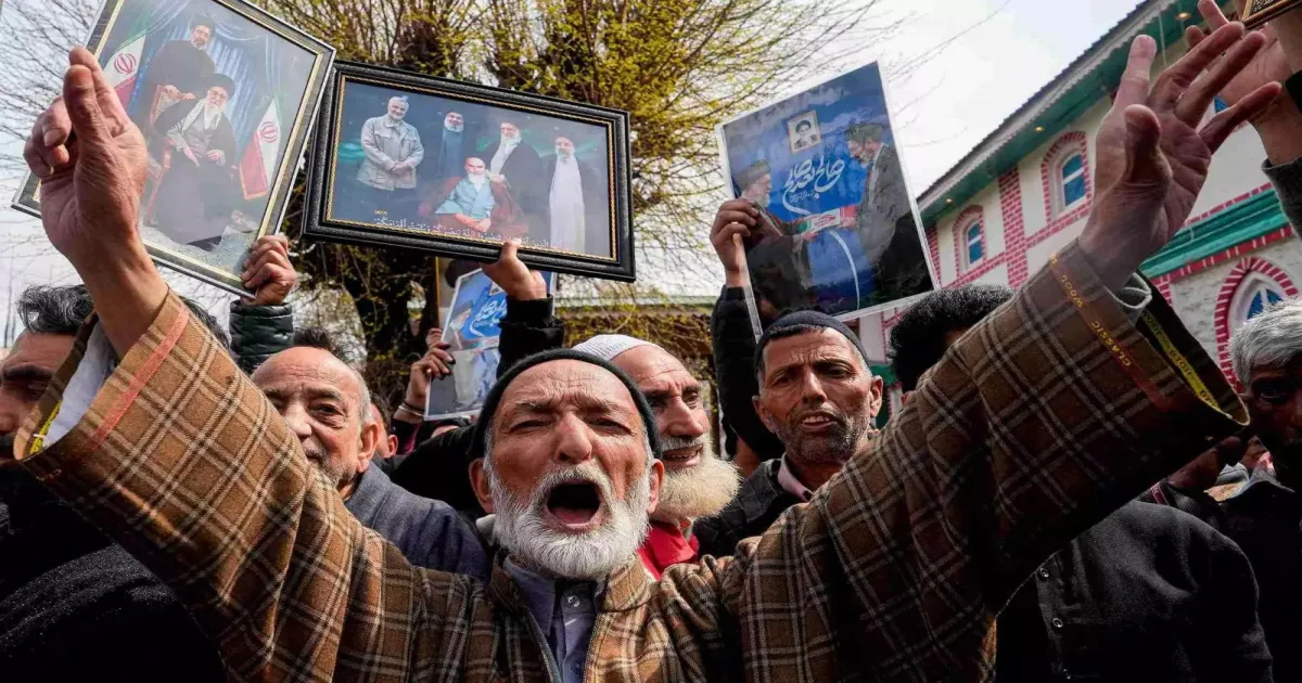 Rajasthan Muslims Hold Black-Armband Protests Against Iran Attacks During Eid