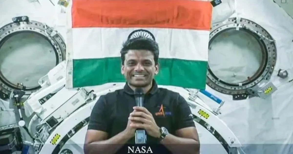 Shubhanshu Shukla to Students from ISS: You Can Be Astronauts, Walk on Moon