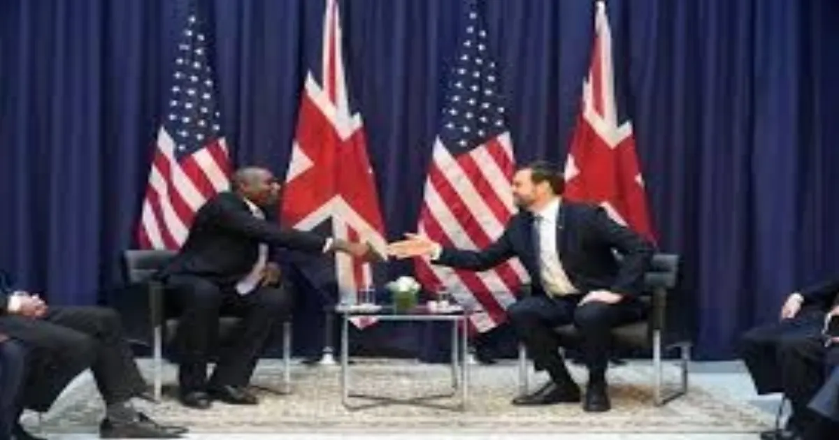 US-UK Talks Amid Global Tensions